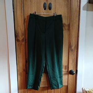 Ann Taylor Loft Satin Ankle Pant - 10P